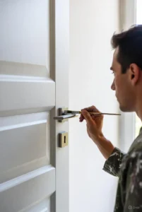 چگونه دستگیره در را رنگ کنیم