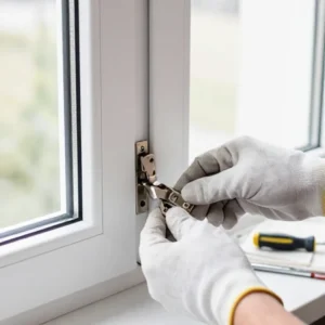 تعویض لولای پنجره دوجداره