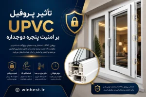تأثیر پروفیل UPVC بر امنیت پنجره دوجداره